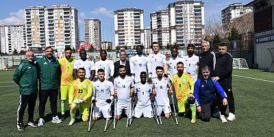 ŞAHİNBEY AMPUTE BİR ENGELİ DAHA AŞTI 2-1