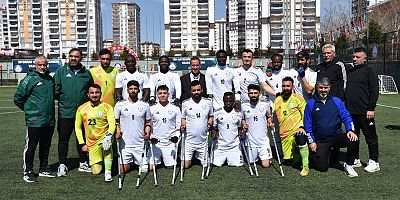 ŞAHİNBEY AMPUTE BİR ENGELİ DAHA AŞTI 3-1