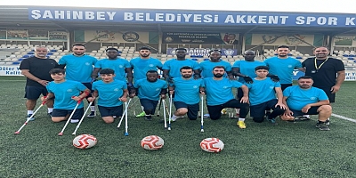 ŞAHİNBEY AMPUTE’DE HEDEF TÜRKİYE KUPASI