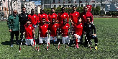 Şahinbey Ampute deplasmandan galibiyetle döndü: 2-0