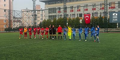 ŞAHİNBEY AMPUTE LİGİN İKİNCİ YARISINA GALİBİYETLE BAŞLADI 5-0