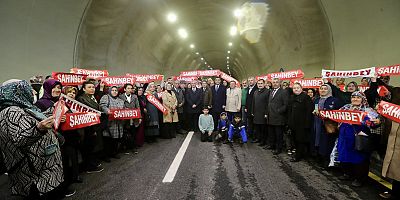 ŞAHİNBEY BELEDİYESİ 100. YIL TÜNELLERİ TRAFİĞE AÇILDI