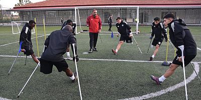 Şahinbey Belediyesi Ampute Futbol Takımı yeni sezona hazırlanıyor
