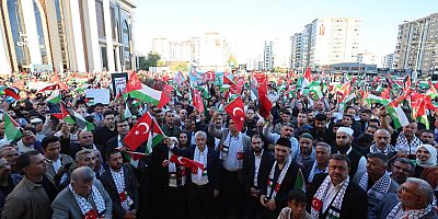 ŞAHİNBEY BELEDİYESİ’NDEN FİLİSTİN’E ANLAMLI DESTEK YÜRÜYÜŞÜ 