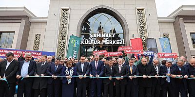 ŞAHİNBEY BELEDİYESİ’NDEN NİZİP’E 150 MİLYON TL'LİK DEV YATIRIM: ŞAHİNBEY KÜLTÜR MERKEZİ HİZMETE AÇILDI