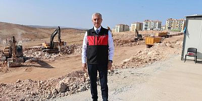 Şahinbey Belediyesi'nin 10 bin sosyal konut projesinde ilk etabı hızla yükseliyor