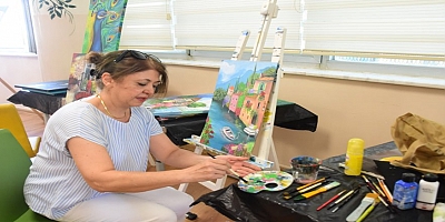 ŞAHİNBEY BELEDİYESİ’NİN RESİM KURSLARINA YOĞUN İLGİ