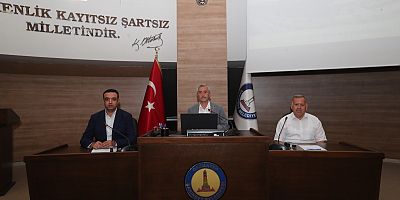 Şahinbey Belediyesi temmuz ayı meclis toplantısı yapıldı