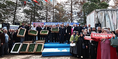 Şahinbey Belediyesinden çiftçiye 7 milyon adet fide desteği