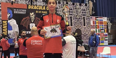 Şahinbey Belediyespor’un Altın Kızı Bükreş’te tarih yazdı