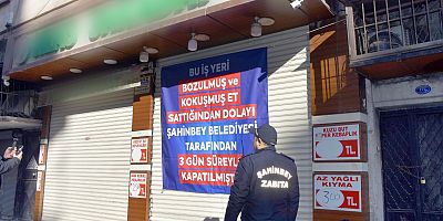 ŞAHİNBEY’DEN TARİHİ GEÇMİŞ VE BOZUK ÜRÜN SATAN İŞLETMELERE GEÇİT YOK!