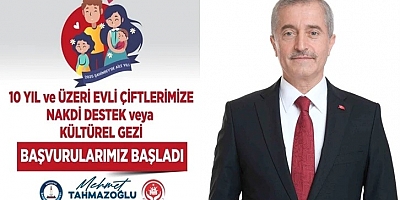 Şahinbey Evli Çiftlere Nakdi Destetk ve Kültürek Geziİ Başvuruları Başladı