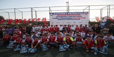 Şahinbey'in Yaz Kur’an Kursu Futbol Turnuvasına 75 takım katıldı