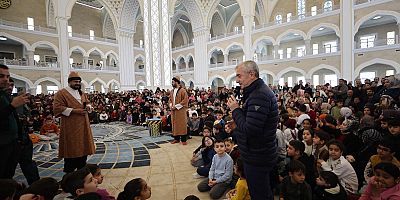 ŞAHİNBEY MİLLET CAMİİ'NDE ÇOCUK SESLERİ