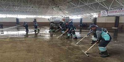 Şahinbey temizlik işleri ekipleri bayram boyunca görev başındaydı