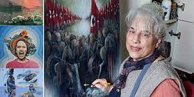 SANKO'da Cumhuriyetimizin 100. Yılı 3. Gaziantep Karması Resim Sergisi