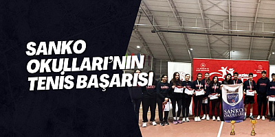 SANKO OKULLARI’NIN TENİS BAŞARISI