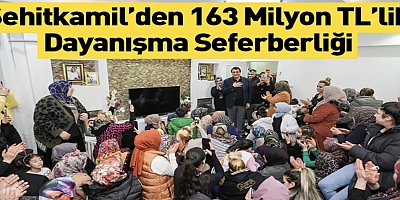 Şehitkamil’de 1 haftada 163 milyon TL dağıtıldı