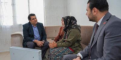 Şehitkamil’de Gönüllere Dokunan Hizmet: Yılmaz Beyazkurt Ailesini Ziyaret Etti