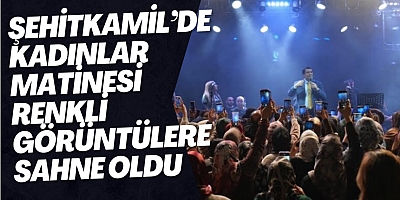 Şehitkamil’de Kadınlar Matinesi Renkli Görüntülere Sahne Oldu