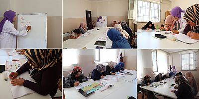 ŞEHİTKAMİL’DE OKUMA-YAZMA KURSLARI BAŞLADI