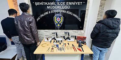 Şehitkamil’de Silah ve Uyuşturucu Operasyonu: 3 Şüpheli Yakalandı