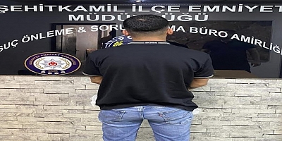 Şehitkamil’de uyuşturucu operasyonu: 21 yıl 6 ay hapis cezası bulunan şüpheli yakalandı