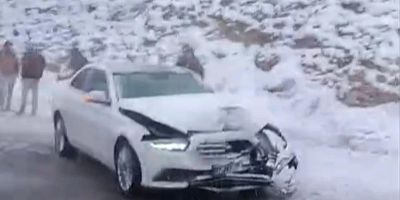 TAG Otoyolu Gaziantep kesiminde çok sayıda kaza meydana geldi