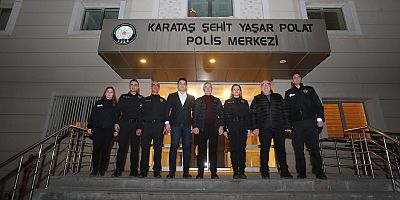 Tahmazoğlu'ndan Yeni Yılda Görev Başındaki Kamu Çalışanlarına Ziyaret