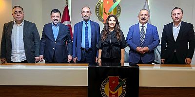 Türkiye Basın Federasyonu yöneticileri Gaziantep Gazeteciler Cemiyeti’ni ziyaret etti