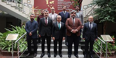 TÜRKİYE MAARİF VAKFI HEYETİNDEN REKTÖR DOĞAN’A ZİYARET