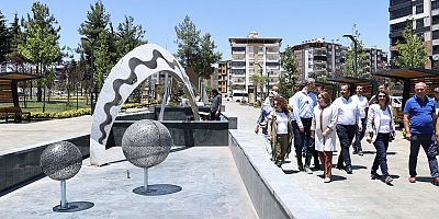 TÜRKİYE YÜZYILI CUMHURİYET PARKI HAZIRLIKLARINI TAMAMLADI