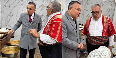 Vali Çeber Meyan Şerbetinin Ustasıyla Buluştu