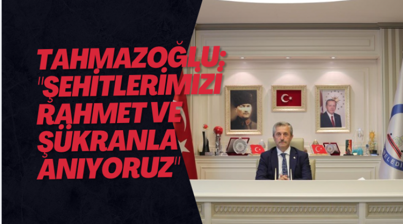 Tahmazoğlu: 